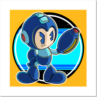 Haunted Mega Man Posters and Art